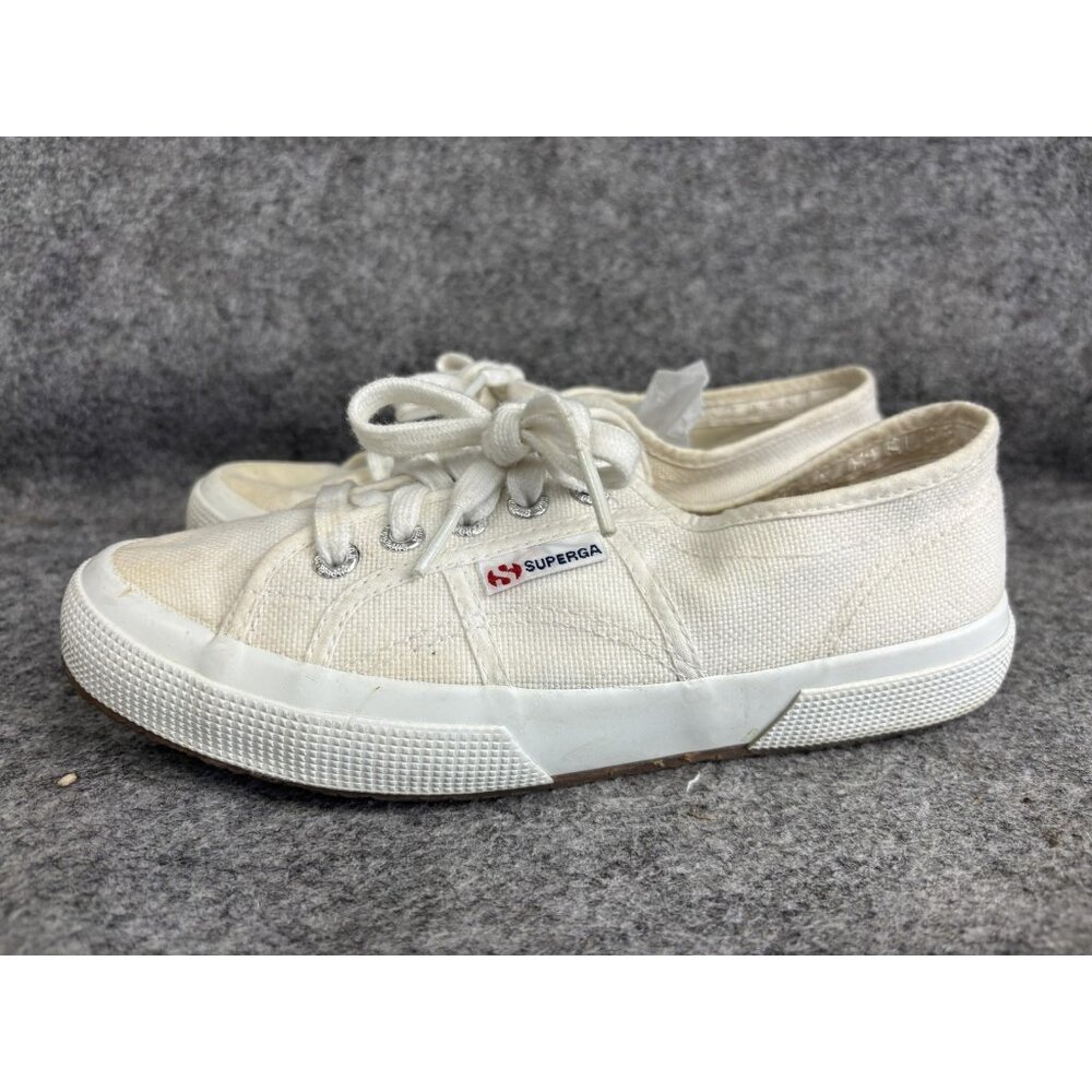 Superga Shoes Womens Size 38 Low Top Canvas Classic‎ Lace Up Casual Sneakers